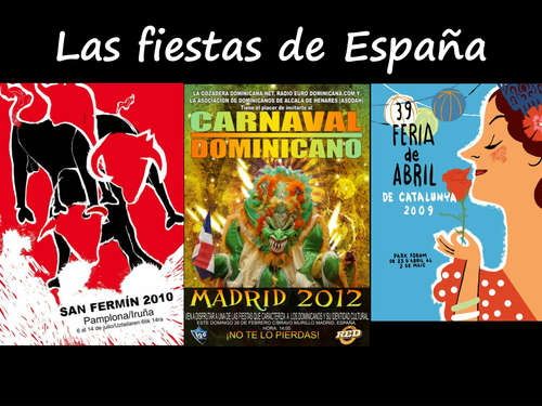 Spanish Festivals | Teaching Resources