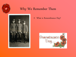 Why poppy on remembrance day