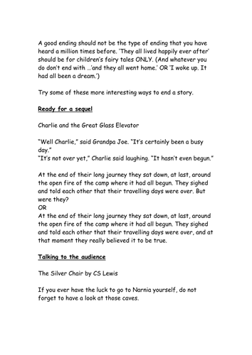 example letter 1st cover paragraph to narrative  of  by Reb1Mc Examples end ways Teaching