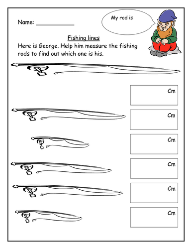 Practical measuring activities ks1 picture