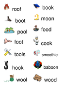 Sorting 'oo' words (long oo versus short oo sounds) phonics KS1 by ...