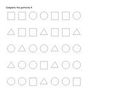 Patterns Worksheets by MummyHen - UK Teaching Resources - TES