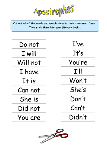 Worksheets For Year 3 English Breadandhearth