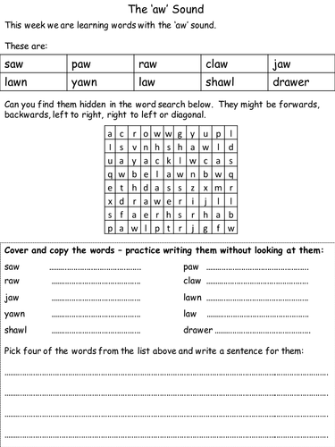 5 phonic phase free worksheets 5 Phase worksheets or lesson by homework Phonics sonia