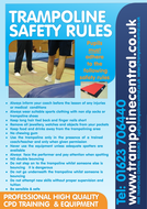 Trampoline Central Trampoline Safety Rules Teaching Resources