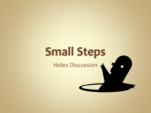Small Steps by Louis Sachar Novel Study