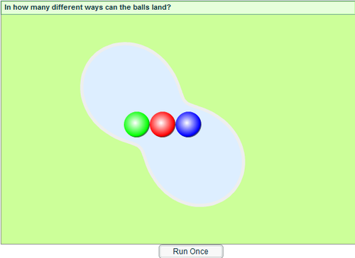 NRICH - Three Ball Line Up | Teaching Resources