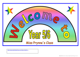 Welcome Sign And Certificate Teaching Resources