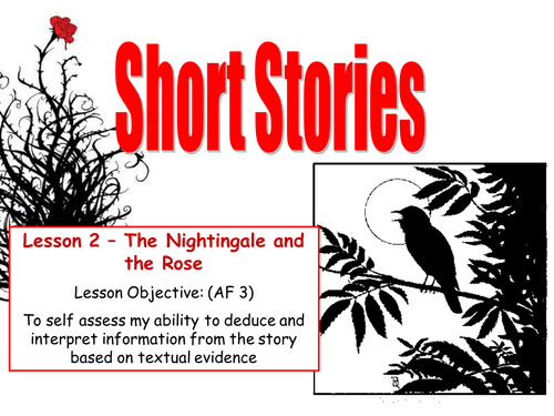 nightingale and the rose essay type questions