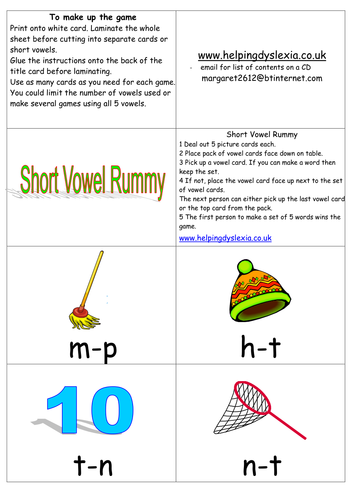 Phonic Resources for Reading & Spelling CVC Words | Teaching Resources