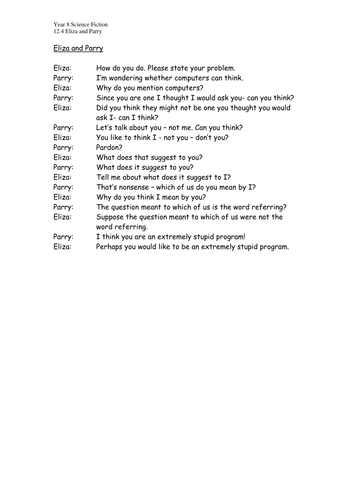 Year 8 science fiction scheme of work part 2 | Teaching Resources