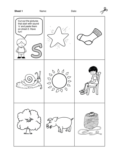 jolly phonics bk 1 practice sheets teaching resources