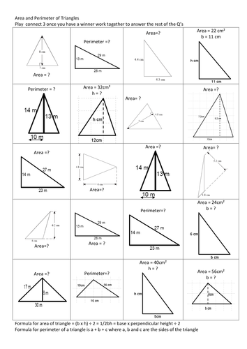 Area of Triangles Resources | Tes