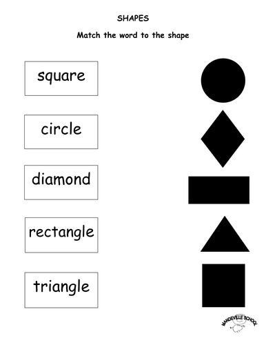 Matching words to pictures | Teaching Resources