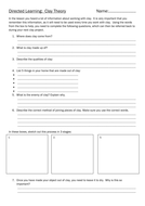 Clay Theory Worksheet | Teaching Resources