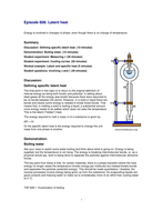 Latent heat | Teaching Resources