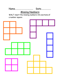 by number  UK number tes beckyelmer1984 missing  Missing worksheets   Teaching  from square. numbers