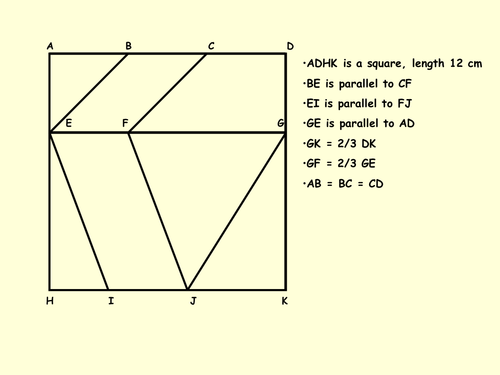 Area Jigsaw - Triangles and Quadrilaterals.ppt