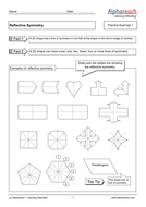 maths lines of symmetry teaching resources