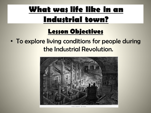 Living conditions in the Industrial revolution