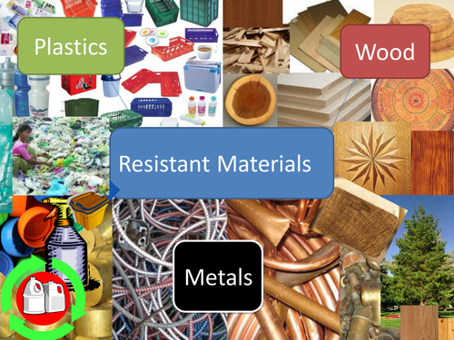 Resistant Materials -Materials | Teaching Resources