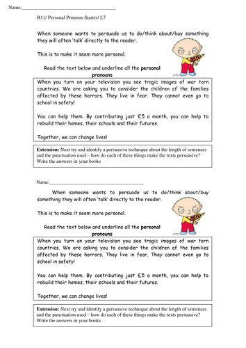 english ks3 advertising worksheets teaching resources