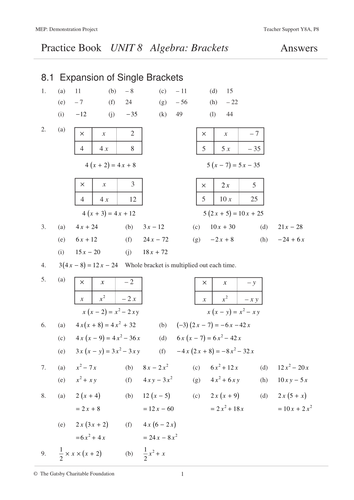 expanding double brackets resources tes