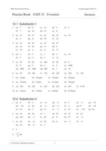 ks3 algebra formulae mep year 8 unit 12 by cimt uk teaching