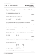 KS3 Money and Time (MEP – Year 8 – Unit 13) | Teaching Resources