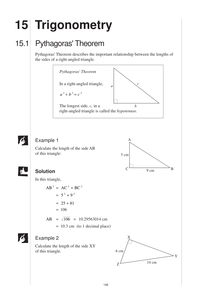 trigonometry mep unit 15 year 9 worksheets by cimt uk