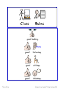 Widgit- Class rules by Mrs_Moonstone | Teaching Resources