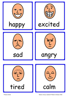 Widgit- Emotions flashcards - Resources - TES