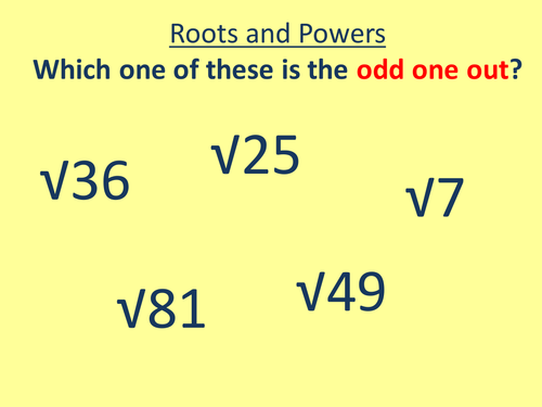 Square Root Golf. Estimating Roots. | Teaching Resources