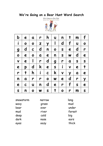 We Re Going On A Bear Hunt Teaching Resources Teaching Resources