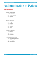 Introduction to Python - A Textbook for GCSE | Teaching Resources