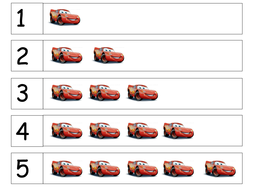 lightning mcqueen matching game