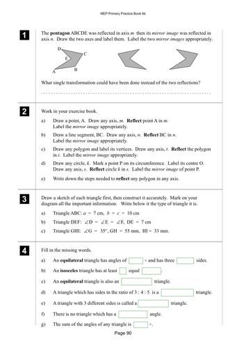 Yr 6 Shape : Lesson 90 | Teaching Resources