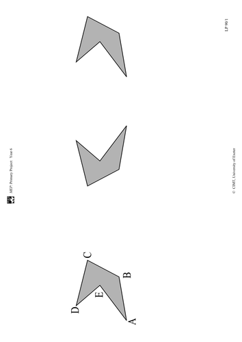 Yr 6 Shape : Lesson 90 | Teaching Resources
