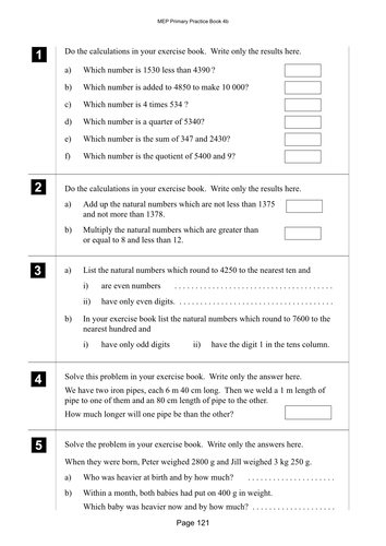 Yr 4 Problem Solving : Lesson 121 | Teaching Resources