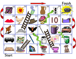 CVC Snakes and Ladders | Teaching Resources