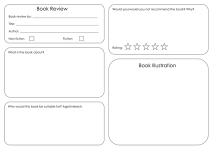 How to write a book review ks3