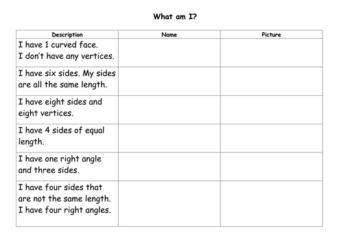 2D Shape Resources for KS1 | Teaching Resources