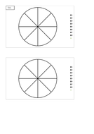 Pie Chart - Blank Worksheets - KS2/KS3 by daphnemueller | Teaching