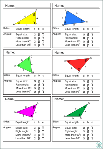 properties of triangles | Teaching Resources