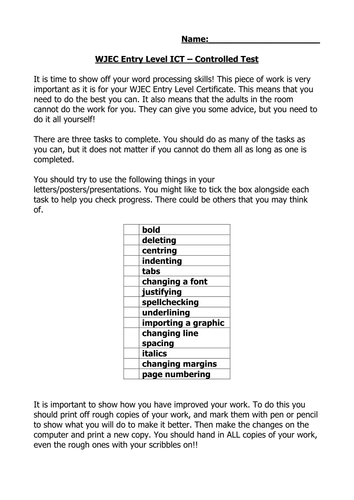 Wjec qualifications picture