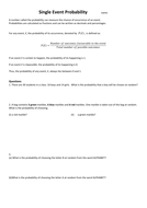 Probability Worksheet | Teaching Resources