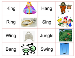 worksheets phonics nk ng Teaching Resources shel2701 QU by and NG  words