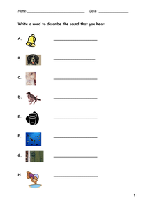 Onomatopoeia by CWarren64 - UK Teaching Resources - TES