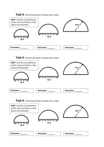 circles revision worksheets ks3 by baconeducation uk