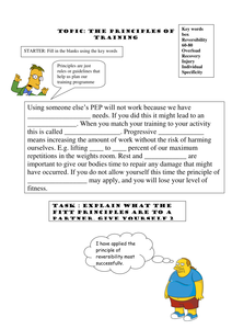 GCSE PE EDEXCEL WORKSHEETS by conor123 - UK Teaching Resources - TES